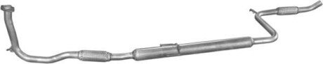 Купити Front silencer Toyota Carina II 2.0D 87-92 POLMO / 26.55 POLMOSTROW 2655 за низькою ціною в Україні (фото 1)