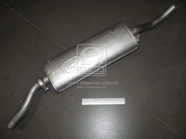 <strong>Глушник (задня частина) алюмінієва сталь VW Golf II 1.1, 1.3 Polmostrow POLMOSTROW 30.09 (фото 1)</strong>