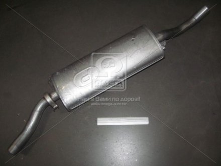Глушитель (задняя часть) алюминизированная сталь VW Golf II 1.1, 1.3 POLMOSTROW 30.09 (фото 1)