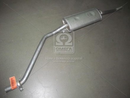 Глушитель (задняя часть) алюминизированная сталь VW Jetta 1.3, 1.6, 1.6D POLMOSTROW 30.12 (фото 1)