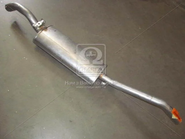 <strong>Глушник (задня частина) алюмінієва сталь VW Jetta 1.8 Polmostrow POLMOSTROW 30.13 (фото 1)</strong>