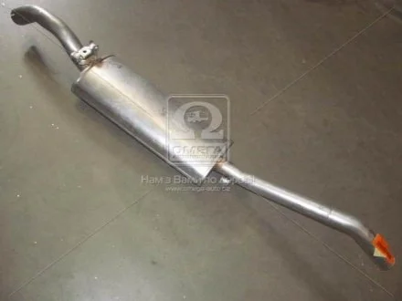 Глушник (задня частина) алюмінієва сталь VW Jetta 1.8 Polmostrow для POLMOSTROW 30.13 фото товару
