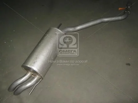 Глушитель алюм. сталь, задн. часть VW Transporter 1.9TD-2.4D 96- (30.237) Polmos для POLMOSTROW 30237 фото товара