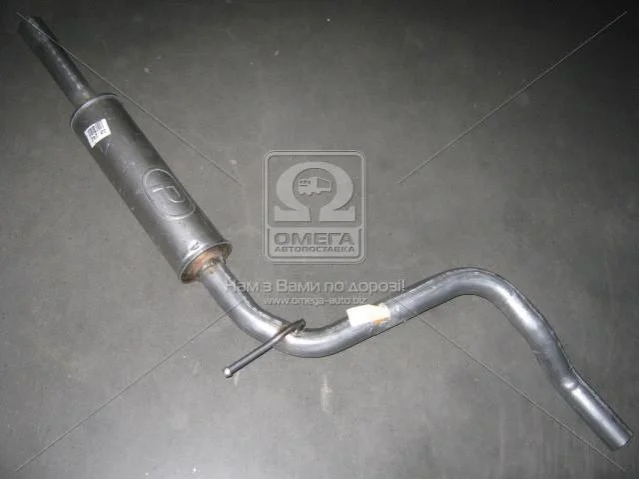 <strong>Резонатор (средняя часть) алюминизированная сталь Seat Inca/VW Caddy 1.9D Polmostrow POLMOSTROW 30.242 (фото 1)</strong>