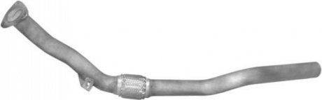 Труба приймальна алюмінієва сталь Audi A5, A6/VW Passat 1.8, 2.0 (95-05) POLMOSTROW 30.372 (фото 1)