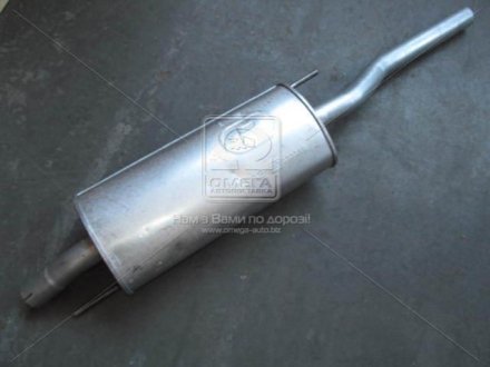 Глушник (задня частина) алюмінієва сталь VW Vento 1.8, 2.0, 1.9D (91-98) POLMOSTROW 30.38 (фото 1)