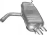 <strong>Глушник, алюміній. сталь, задн. VW Golf V 2.0 SDi Diesel hatchback 01/04-11/0 POLMOSTROW 30617 (фото 1)</strong>