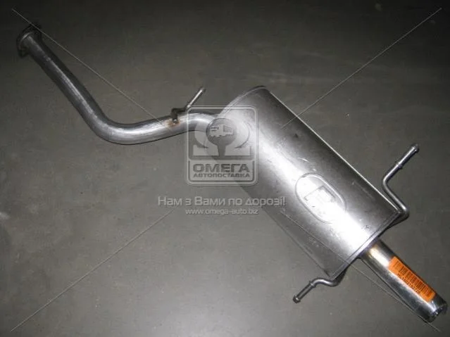 <strong>Алюм глушник. сталь, задн. частина Subaru Forester 4x4 2.0 09/02- Impreza 2.0 16 POLMOSTROW 4604 (фото 1)</strong>