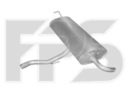 Глушник для Nissan POLMOSTROW FP 5015 G32 фото товару