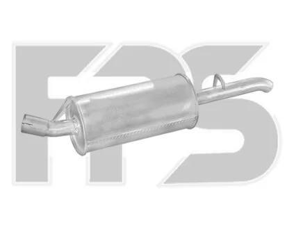 Глушник для Opel POLMOSTROW FP 5200 G31 фото товару