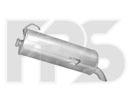 Глушник для Peugeot POLMOSTROW FP 5507 G35 фото товару