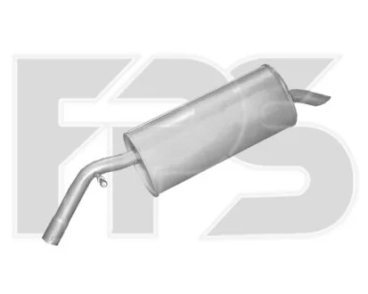 Глушник для Peugeot POLMOSTROW FP 5508 G31 фото товару