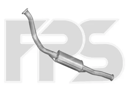 Труба з\'єднувальна вихлопної системи для POLMOSTROW FP 5513 G51 фото товару