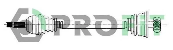 <strong>Полуось PROFIT 2730-0074 (фото 1)</strong>