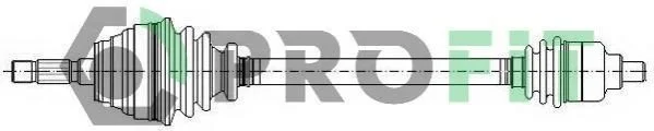 <strong>Полуось PROFIT 2730-0075 (фото 1)</strong>