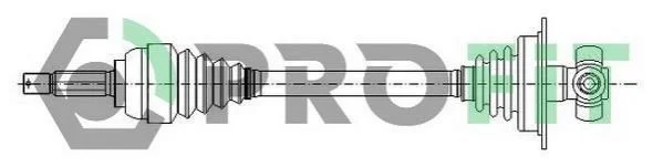 <strong>Піввісь PROFIT 2730-0637 (фото 1)</strong>