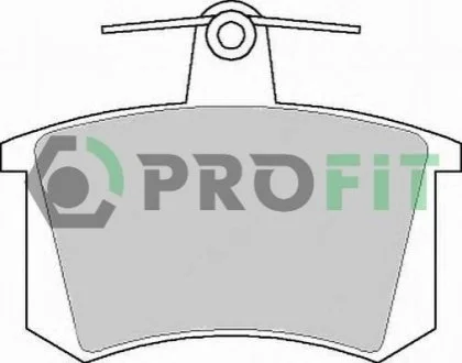 Колодки гальмівні дискові для PROFIT 5000-0222 фото товару