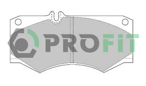 <strong>Колодки тормозные дисковые PROFIT 5000-0239 (фото 1)</strong>
