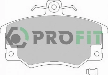 Колодки гальмівні дискові для Fiat PROFIT 5000-0370 фото товару