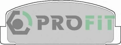 Колодки гальмівні дискові для PROFIT 5000-0372 фото товару