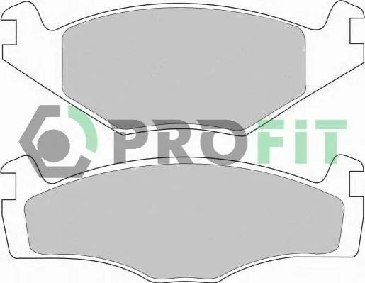 <strong>Колодки тормозные дисковые PROFIT 5000-0419 (фото 1)</strong>