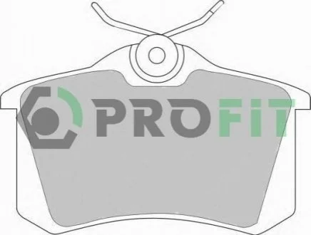 Колодки гальмівні дискові для PROFIT 5000-0541 фото товару