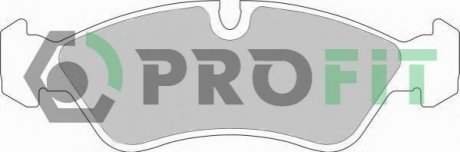 Колодки гальмівні дискові PROFIT 5000-0584