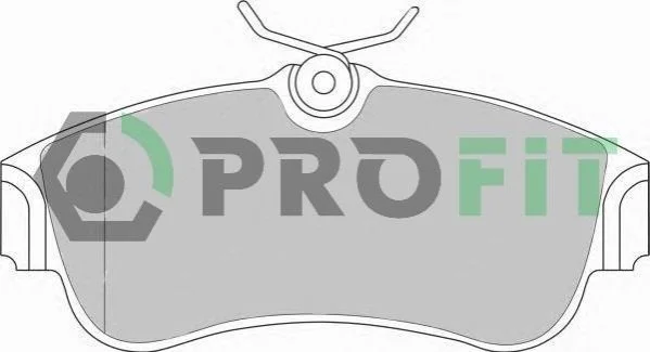 <strong>Колодки тормозные дисковые PROFIT 5000-0604 (фото 1)</strong>