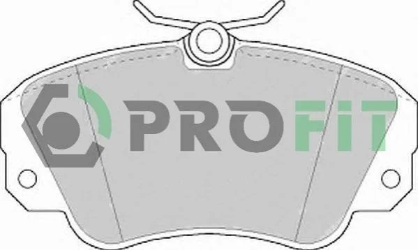 <strong>Колодки гальмівні дискові PROFIT 5000-0686 (фото 1)</strong>