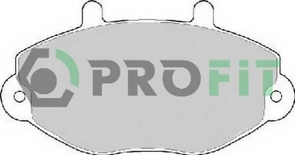 <strong>Колодки гальмівні дискові PROFIT 5000-0701 (фото 1)</strong>