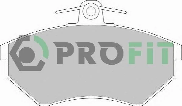 <strong>Колодки гальмівні дискові PROFIT 5000-0774 (фото 1)</strong>