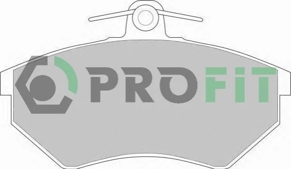 <strong>Колодки гальмівні дискові PROFIT 5000-0775 (фото 1)</strong>