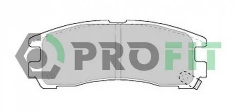 Колодки тормозные дисковые для Mitsubishi PROFIT 5000-0803 фото товара