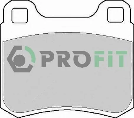 <strong>Колодки гальмівні дискові PROFIT 5000-0979 (фото 1)</strong>