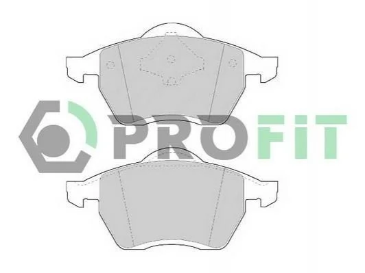 <strong>Колодки гальмівні дискові PROFIT 5000-1055 (фото 1)</strong>