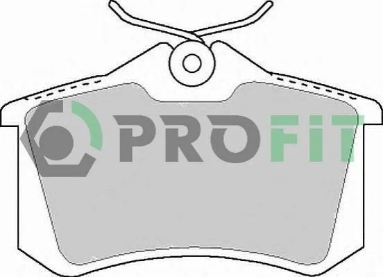 <strong>Колодки гальмівні дискові PROFIT 5000-1083 (фото 1)</strong>
