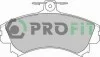 <strong>Колодки тормозные дисковые PROFIT 5000-1093 (фото 1)</strong>