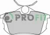 <strong>Колодки гальмівні дискові PROFIT 5000-1095 (фото 1)</strong>