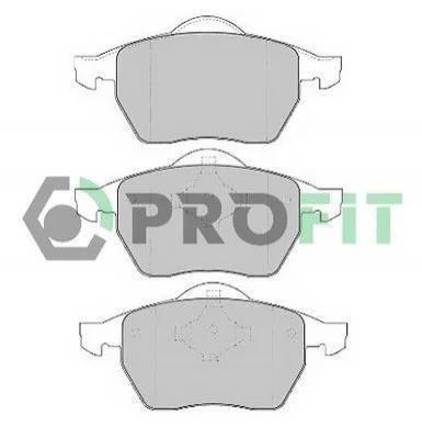 <strong>Колодки тормозные дисковые PROFIT 5000-1167 (фото 1)</strong>