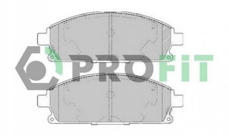 Колодки гальмівні дискові PROFIT 5000-1263