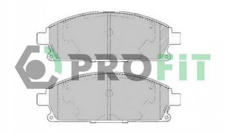 Колодки гальмівні дискові PROFIT 5000-1263 (фото 1)