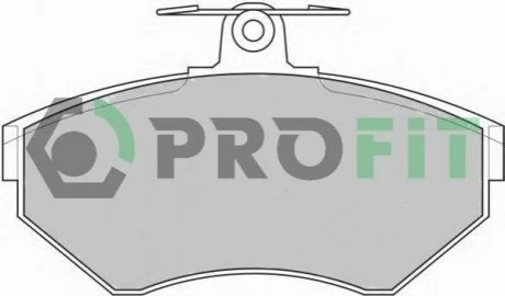 Колодки гальмівні дискові для PROFIT 5000-1289 фото товару