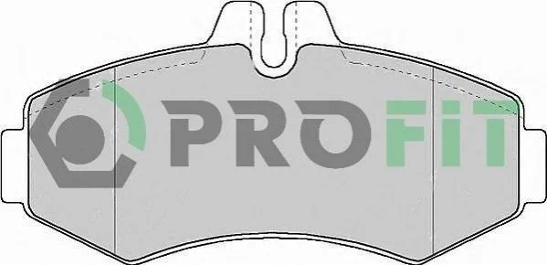 <strong>Колодки гальмівні дискові PROFIT 5000-1304 (фото 1)</strong>