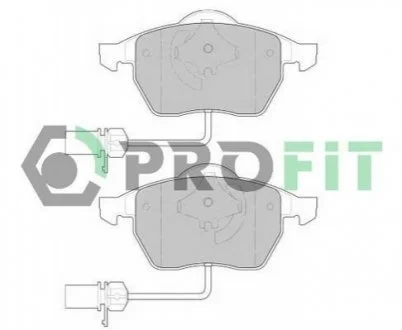 Колодки гальмівні дискові для PROFIT 5000-1323 фото товару