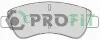 <strong>Колодки гальмівні дискові PROFIT 5000-1399 (фото 1)</strong>