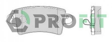 Колодки тормозные дисковые PROFIT 5000-1453