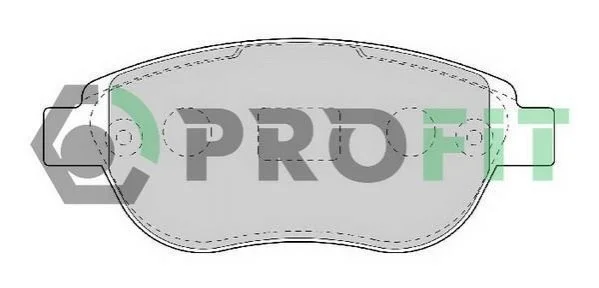 <strong>Колодки гальмівні дискові PROFIT 5000-1476 (фото 1)</strong>
