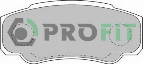 Колодки гальмівні дискові для Peugeot, Fiat, Citroen PROFIT 5000-1480 фото товару