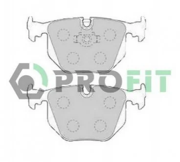 Колодки тормозные дисковые для PROFIT 5000-1483 фото товара