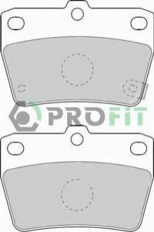 Колодки тормозные дисковые PROFIT 5000-1531 (фото 1)